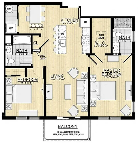 Floor plan C3