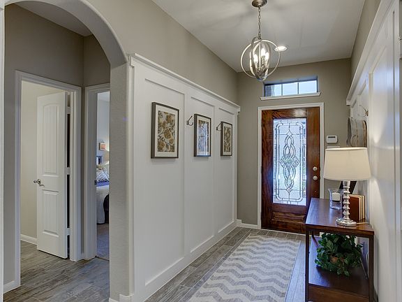 Inviting entry with garage access