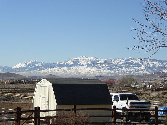 SW views of Mt. Rose!