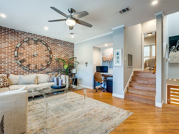 Living Area with Workspace