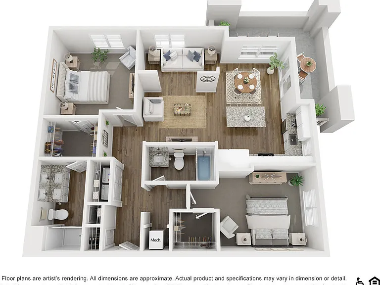 B5 floor plan The Dakota