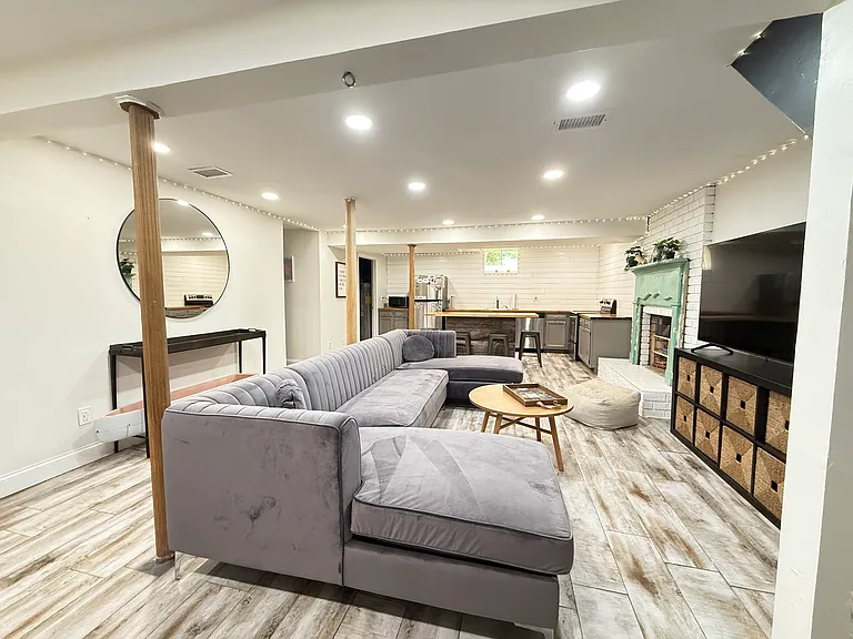 Basement Living Room