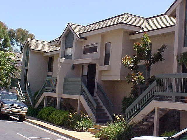 Exterior view with parking space
