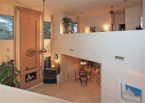 The beautiful design of this condo is evident from the landing midway up the stairs!