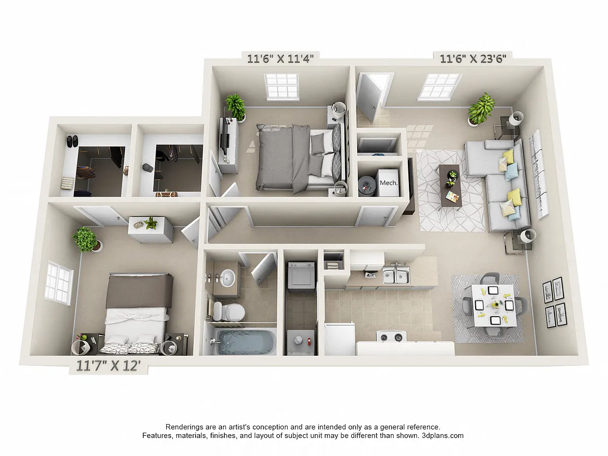 Floor plan Liberty (Lower)