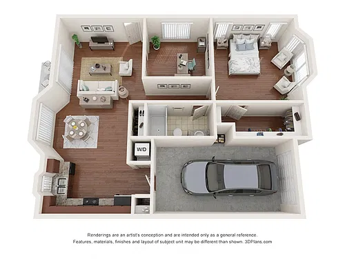Floor plan Villa Capri