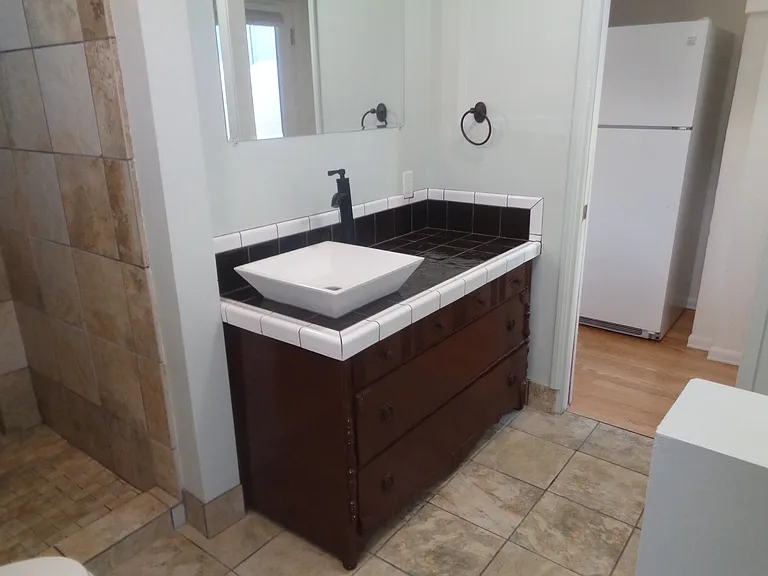 Bathroom sink and vanity
