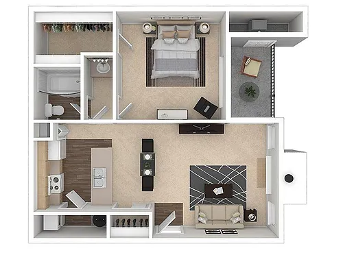 Floor plan Castle Creek