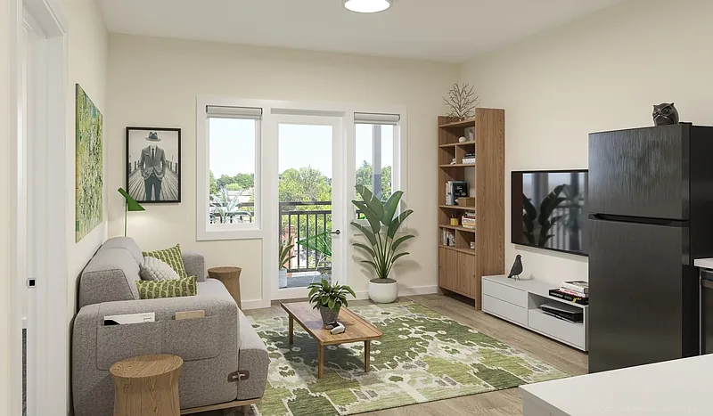 1 bed, 1.0 bath, $1,825 — Photo 2