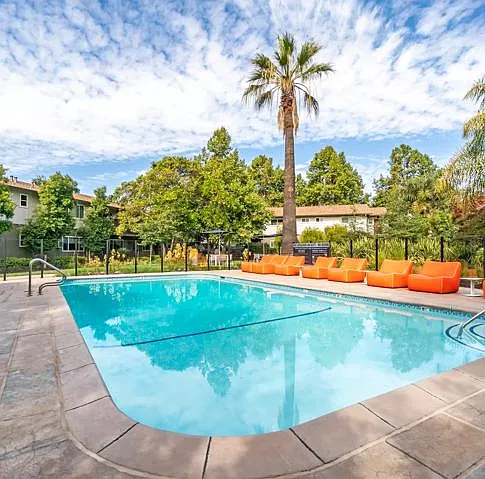 One of Three Heated Pool Area