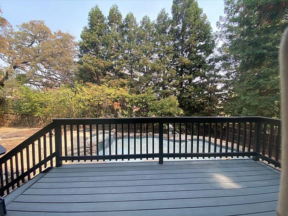 View From Family Room Deck New Trex Deck