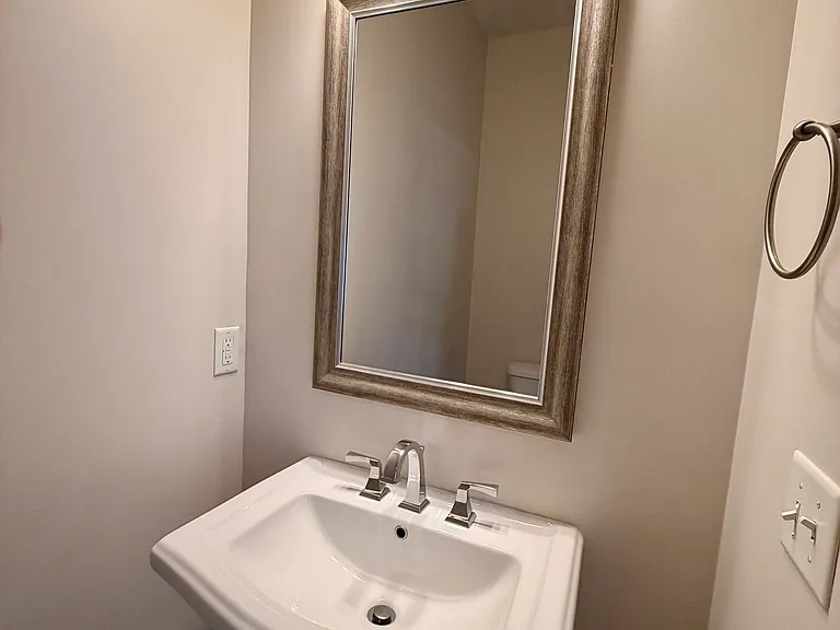 Powder room on the main level