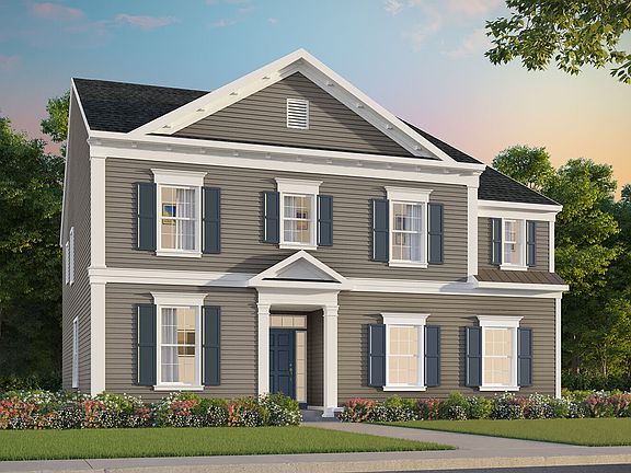 A rendering of the Summerfield Elevation 3 by Brookfield Residential