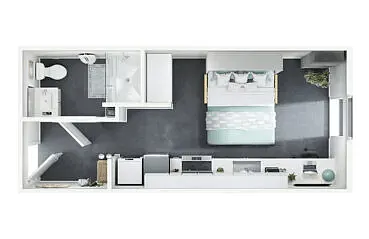 Floor plan Central Station S1