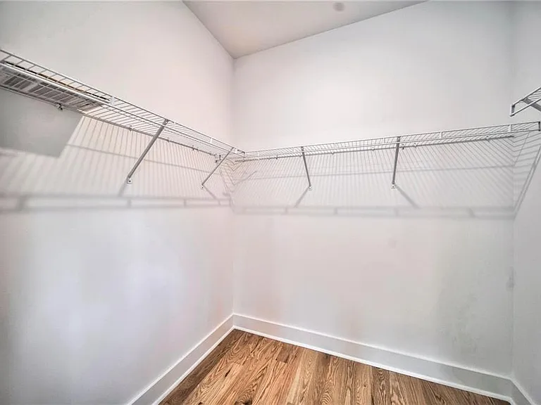 Master walk-in closet