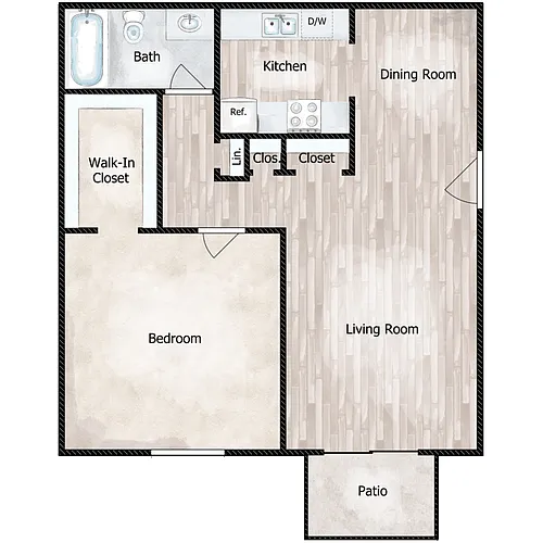 Floor plan The Ryman