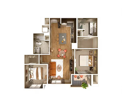 Floor plan Rivington