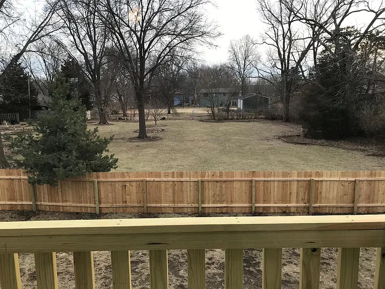2nd bedroom view out back