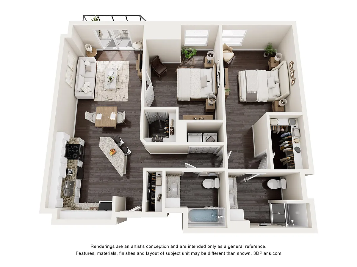 Floor plan B2