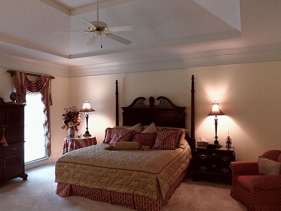 Spacious master bedroom.