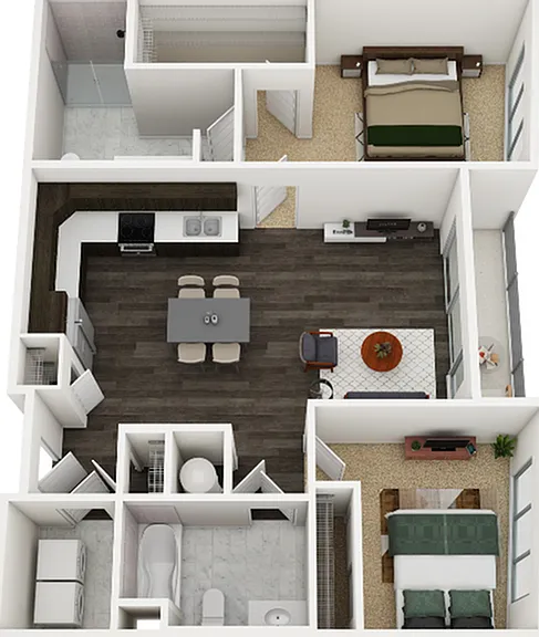 B8 2x2 998 sq ft B8 2x2 998 sq ft