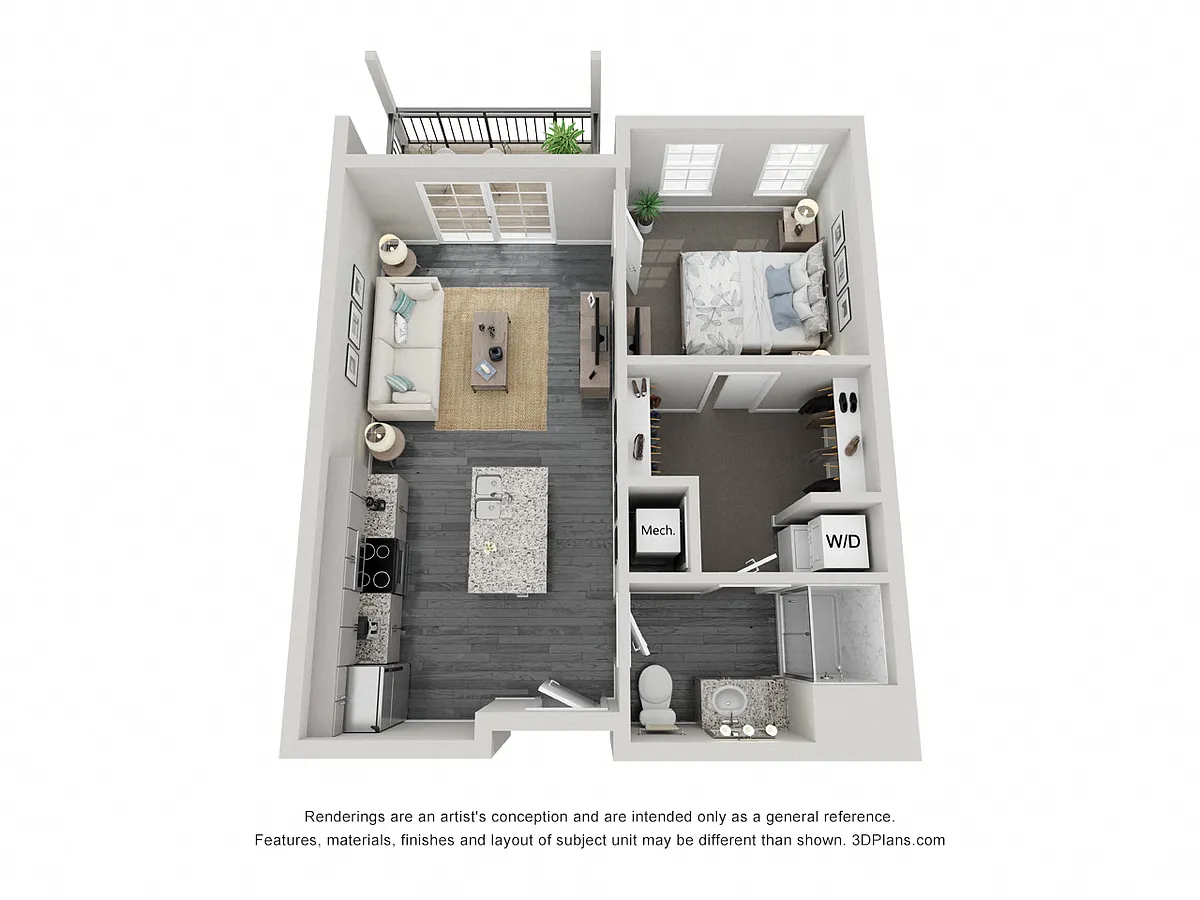 Floor plan The Arlington
