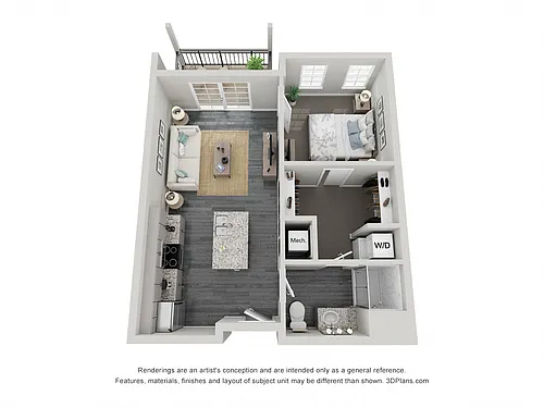 Floor plan The Arlington