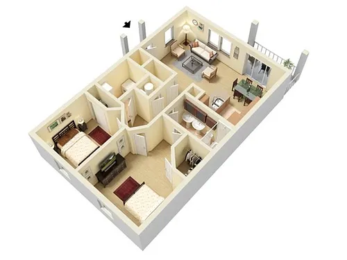 Floor plan Malibu
