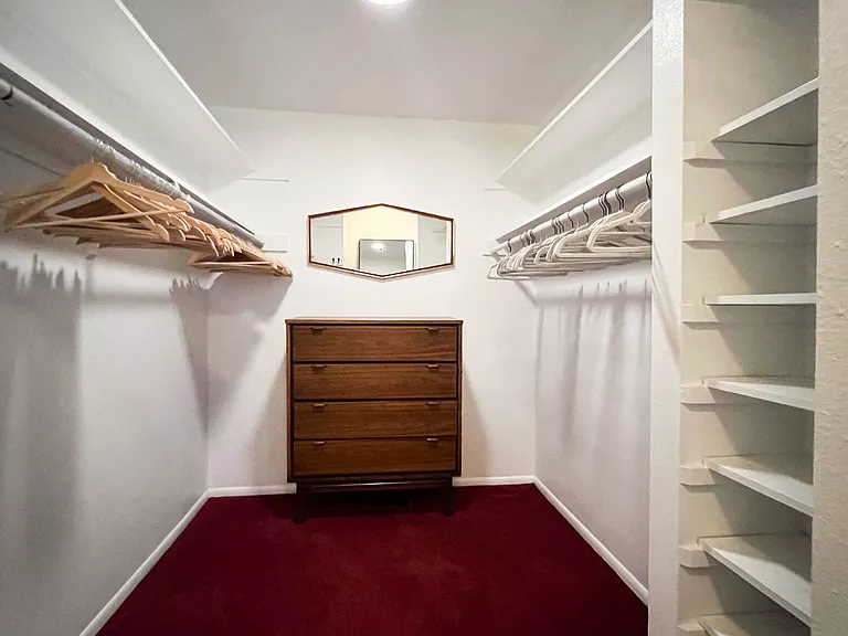 Primary Walk In Closet