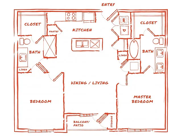 Floor plan B1