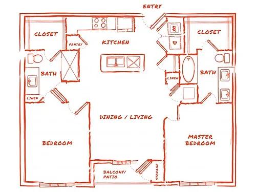 Floor plan B1