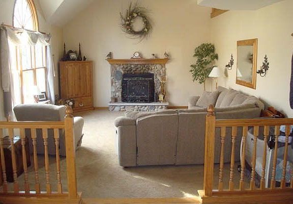 Spacious open floor plan