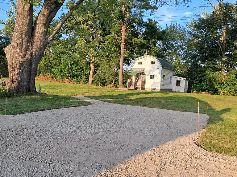 New Driveway pad.
