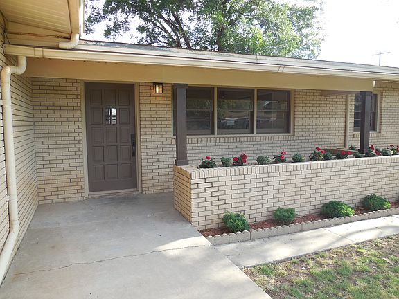 Front porch and door