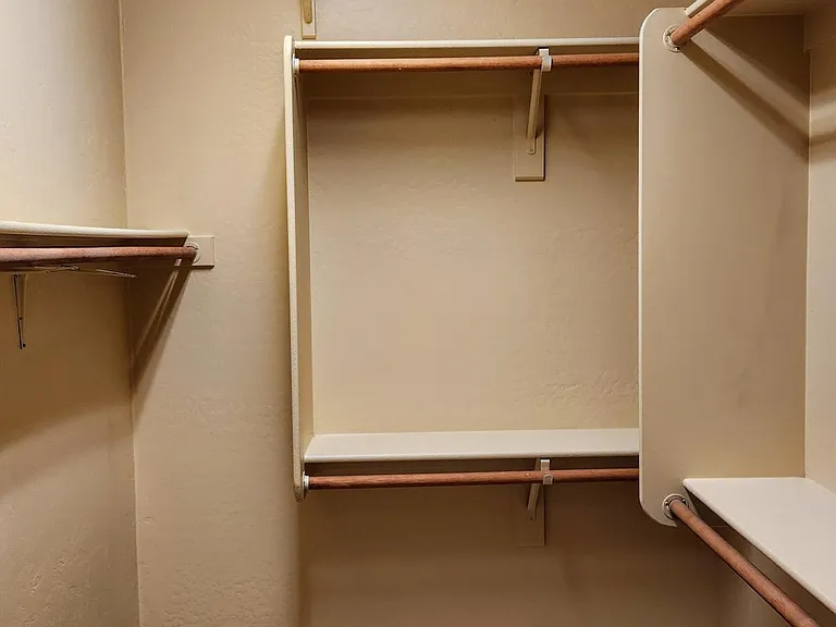 His & Her's Walk-in Closets in Master Suite