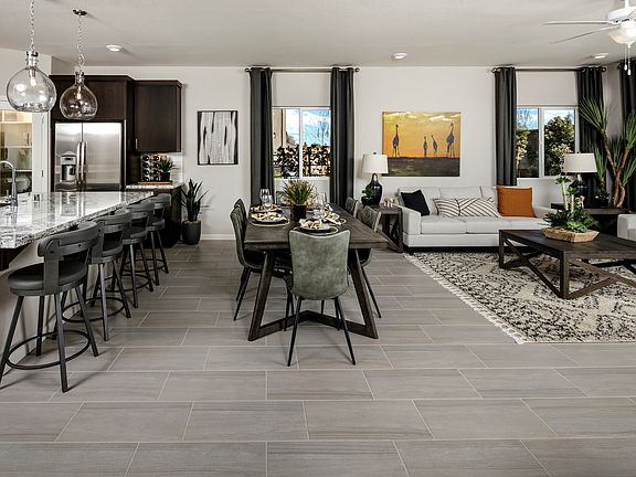 Spacious open floorplan