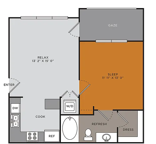 Floor plan A1