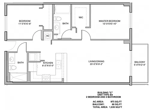 Floor plan B4