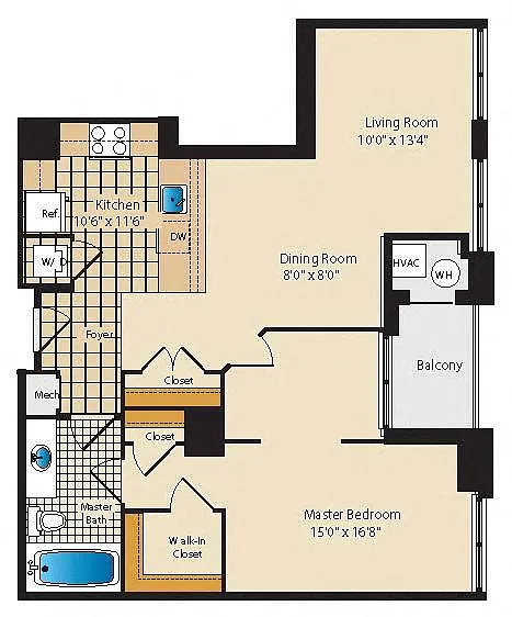 Floor plan Lucca