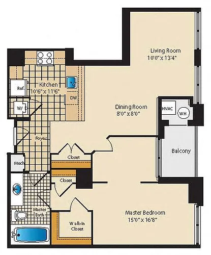 Floor plan Lucca