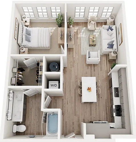 Floor plan The Burton IV