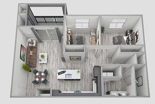 Floor plan B1 - The Cityscape