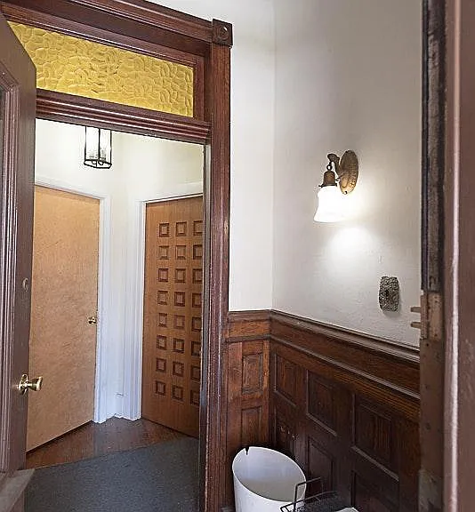 Foyer view into house