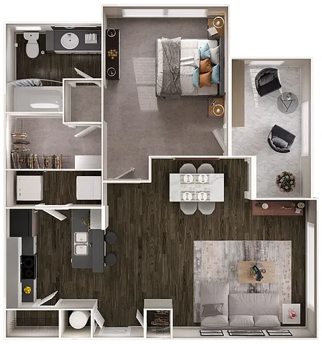 Floor plan Natchez