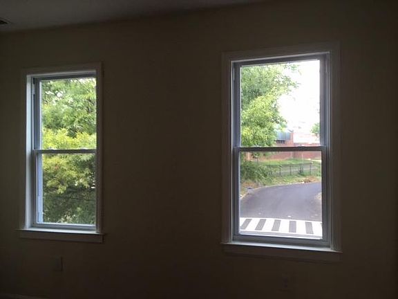 Windows for bedroom #1 (overlooks Gallaudet Property); window blinds will be installed