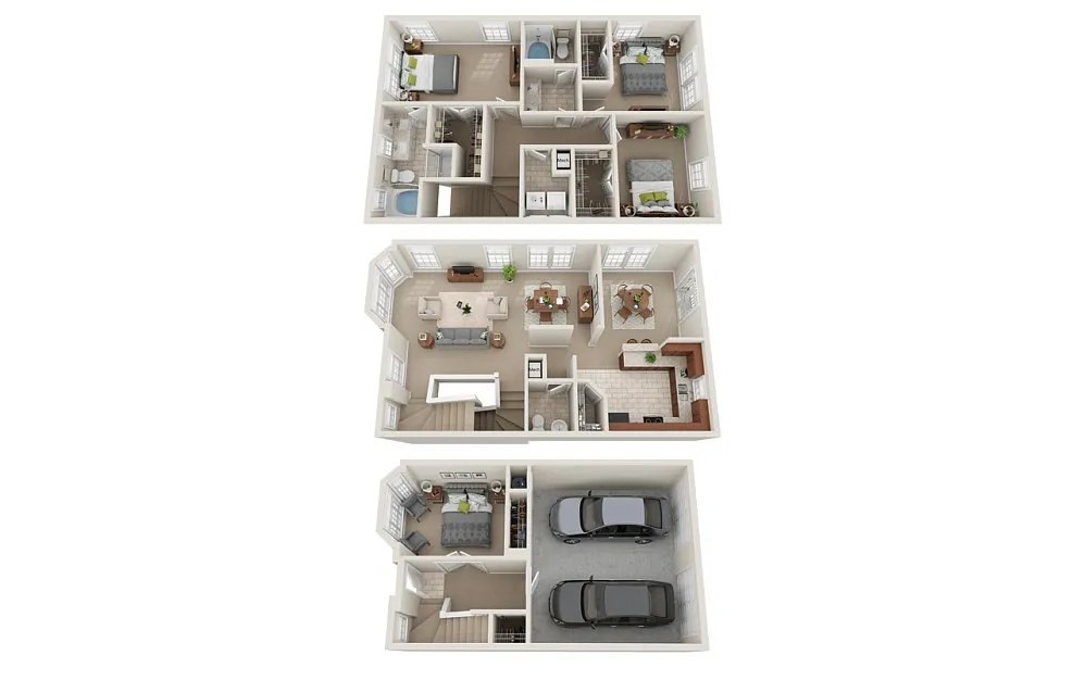 Floor plan D3B