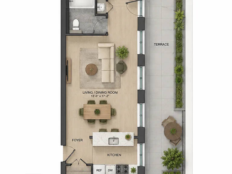 401 W 22nd St #PHC — Photo 2