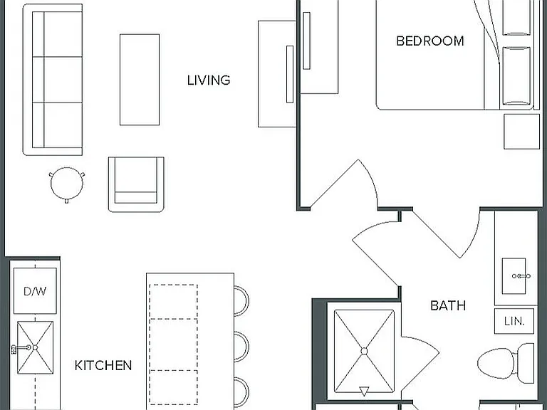 A3: 1bed 1bath A3: 1bed 1bath