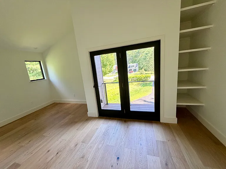 Primary bedroom with private deck