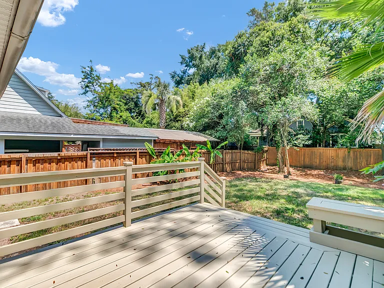 Back deck